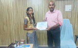 KAMARAJAR AWARD ACHIEVER Janani S